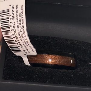 Triton Tungsten Classic with Copper Insert Men's Wedding Band